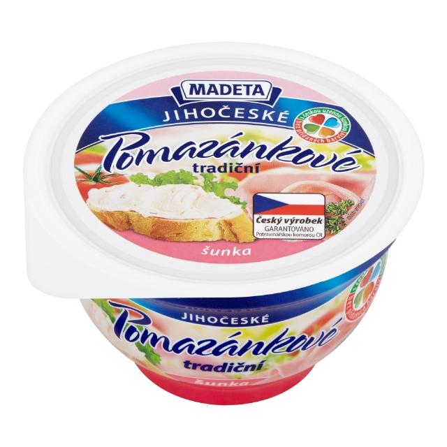 Madeta Jihočeské pomazánkové šunka