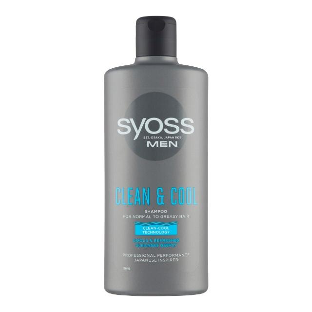 Syoss Men Clean & Cool šampon pro muže