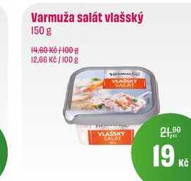 Varmuža salát vlašský, 150 g 