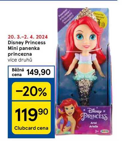 Disney Princess Mini panenka princezna