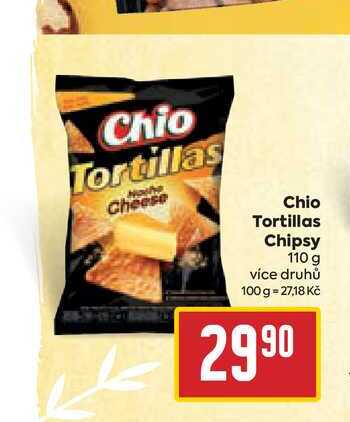 Chio Tortillas Chipsy 110 g 