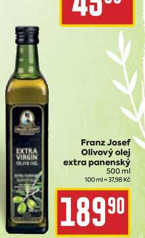Franz Josef Olivový olej extra panenský 500 ml 