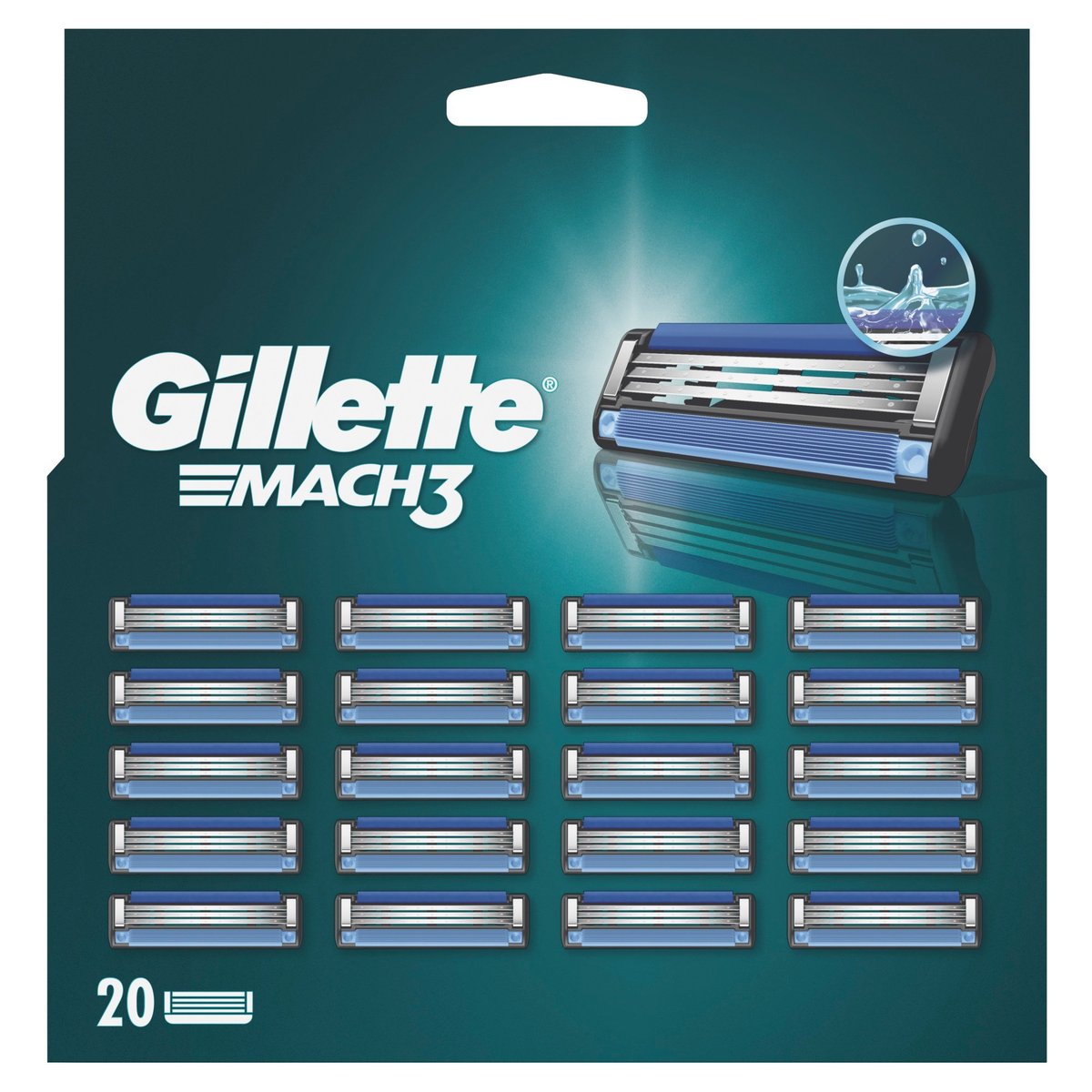 Gillette Mach3 Náhradní holicí hlavice