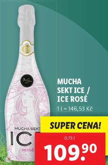 MUCHA SEKT ICE / ICE ROSÉ, 0,75 l