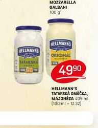 HELLMANN'S TATARSKÁ OMÁČKA 405 ml
