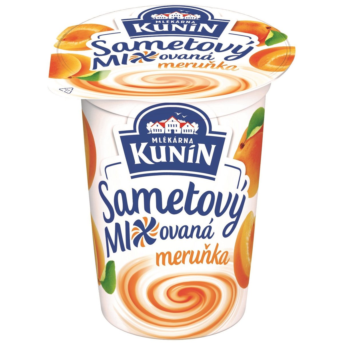 Mlékárna Kunín Sametový jogurt meruňka