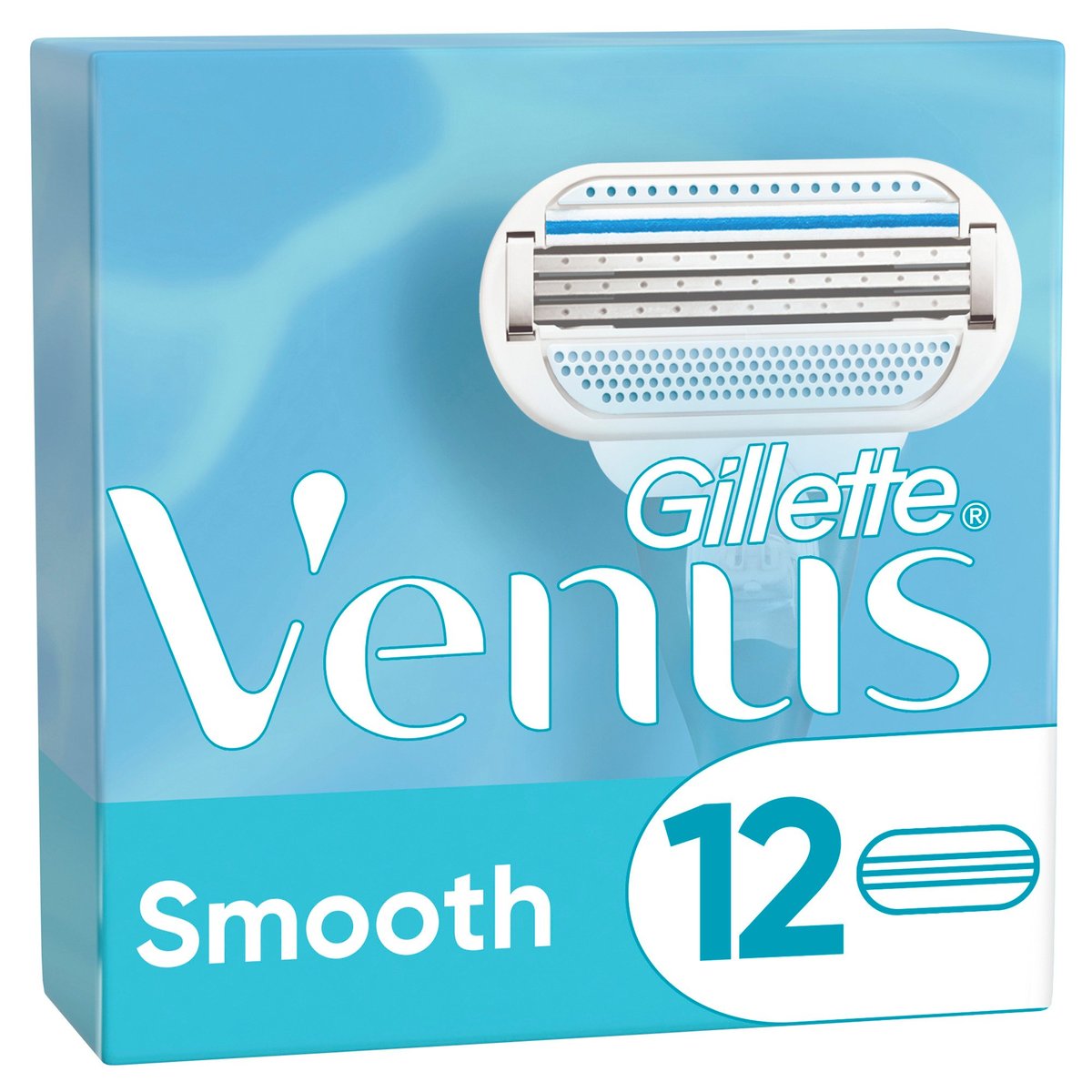 Gillette Venus Smooth Sensitive Náhradní holicí hlavice