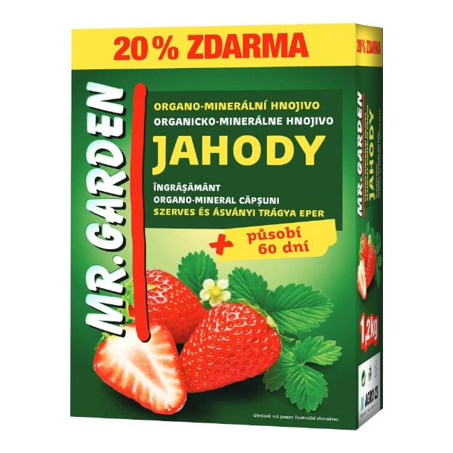 Mr. Garden Organo - minerální hnojivo jahody