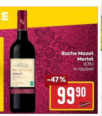Roche Mazet Merlot 0,75l