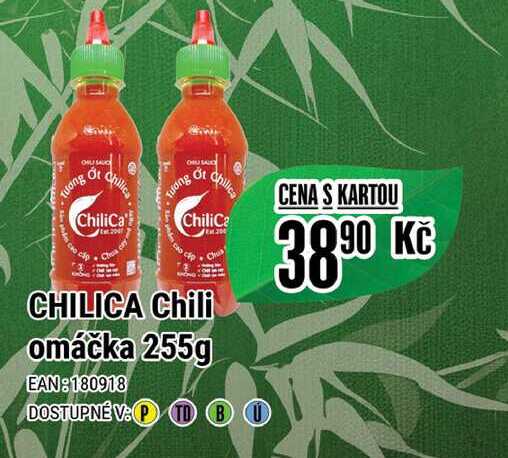 CHILICA Chili omáčka 255g