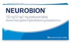 Neurobion 100 mg/50 mg/1 mg 30 potahovaných tablet