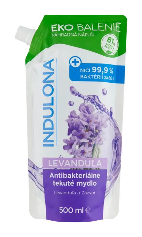 Indulona Antibakteriální tekuté mýdlo Levandule, 500 ml
