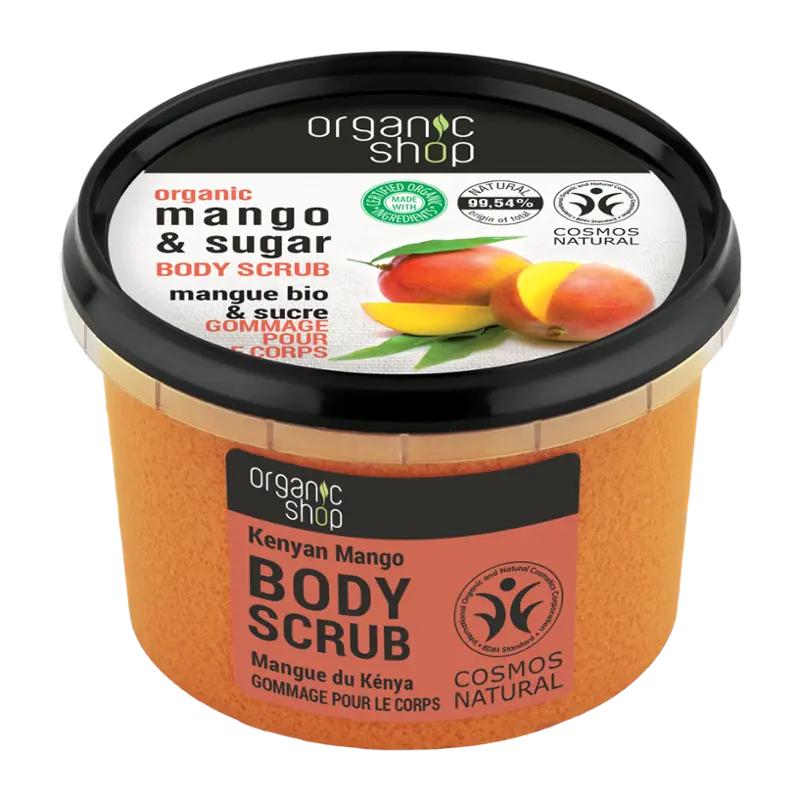 Organic Shop Tělový peeling keňské mango, 250 ml