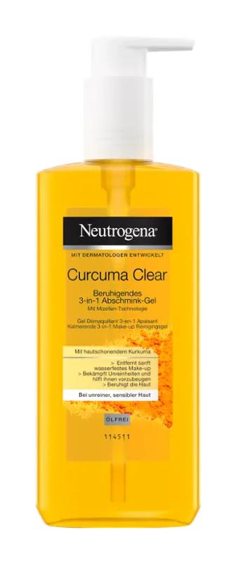 Neutrogena Micelární odličovací gel 3v1 s kurkumou Curcuma Clear, 200 ml