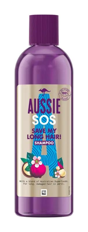 Aussie Šampon pro poškozené vlasy SOS Save My Long Hair!, 290 ml