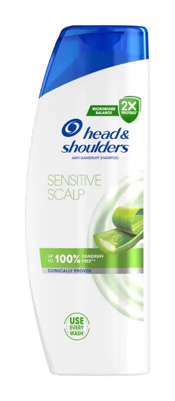 Head & Shoulders Šampon proti lupům pro citlivou pokožku Sensitive Scalp, 400 ml