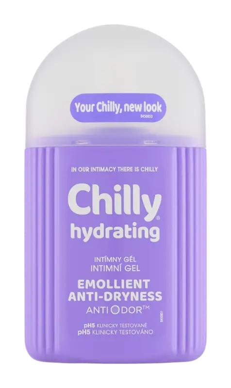 Chilly Hydrating gel pro intimní hygienu, 200 ml