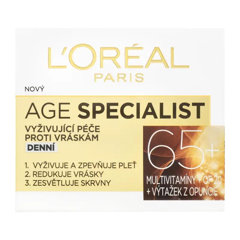 L'Oréal Denní krém Age Specialist 65+, 50 ml