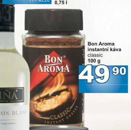 Bon Aroma instantní káva classic 100 g 