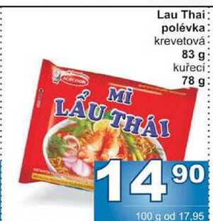 Lau Thai polévka krevetová 83 g