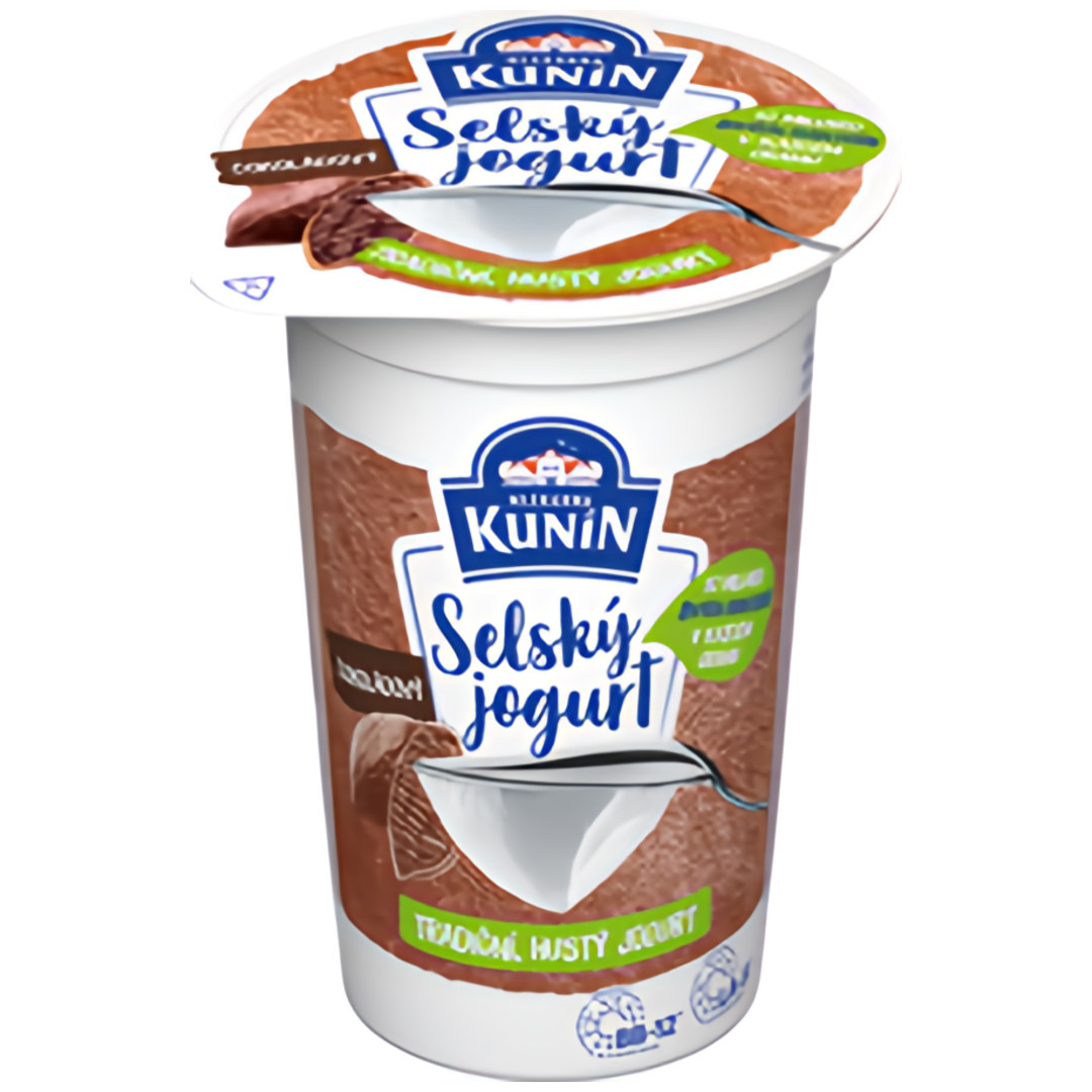 Mlékárna Kunín Selský jogurt čokoláda