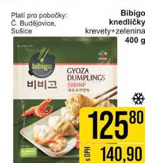 Bibigo knedličky krevety+zelenina, 400 g