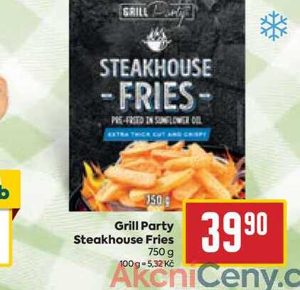 Grill Party Steakhouse Fries 750 g 