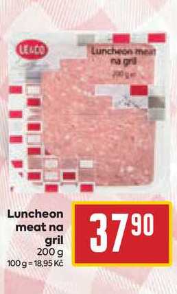 Luncheon meat na gril 200 g