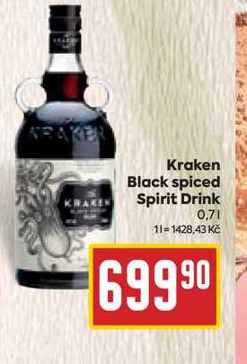 Kraken Black spiced Spirit Drink 0,7l