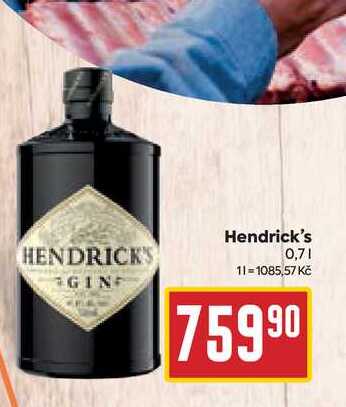 Hendrick's 0,7l