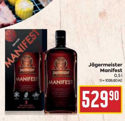 Jägermeister Manifest 0,5l