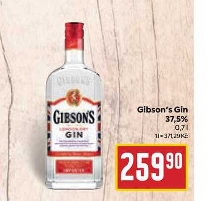 Gibson's Gin 37,5% 0,7l