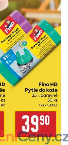 Fino HD Pytle do koše 351, barevné 30 ks
