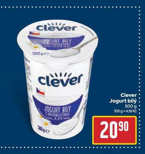 Clever Jogurt bílý 500 g