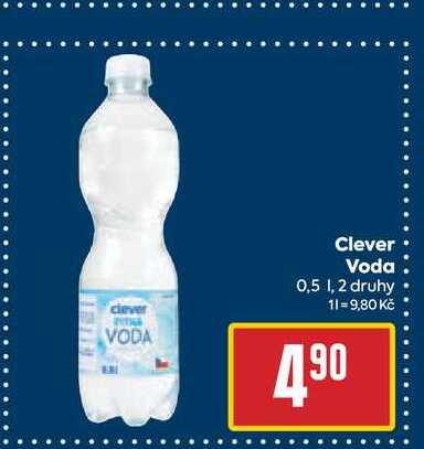 Clever Voda 0,5l