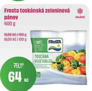 Frosta toskánská zeleninová pánev 400 g 