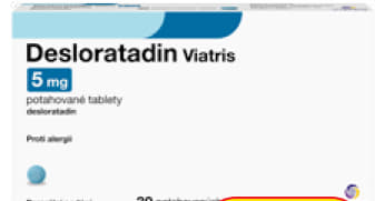 Desloratadin Viatris 30 potahovaných tablet