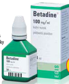 Betadine®, kožní roztok,