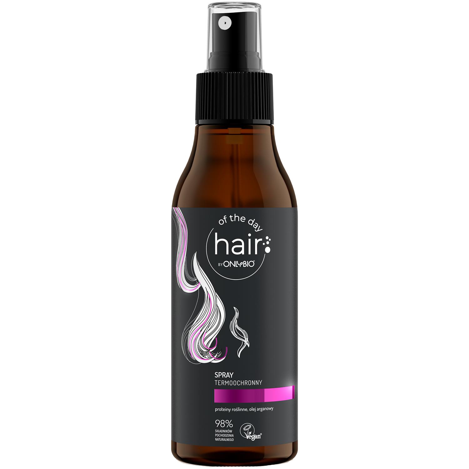Hair Of The Day By Only Bio, tepelný ochranný sprej na vlasy, 150 ml