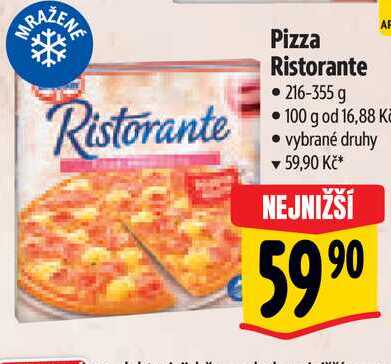   Pizza Ristorante • 216-355 g 