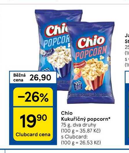 Chio Kukuřičný popcorn