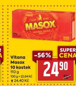 Vitana Masox 10 kostek 110 g 