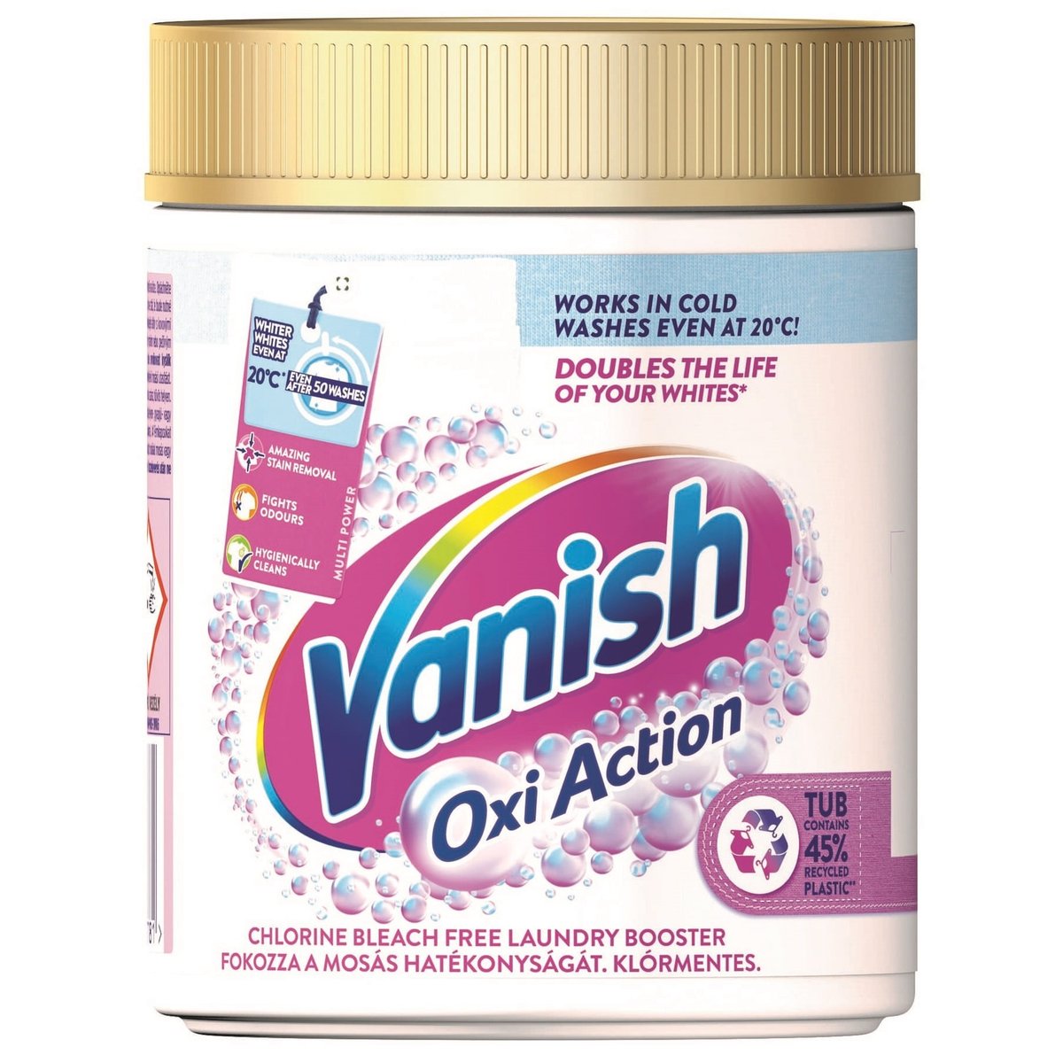 Vanish Oxi Action prášek na bělení a odstranění skvrn