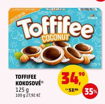 TOFFIFEE KOKOSOVÉ, 125 g 