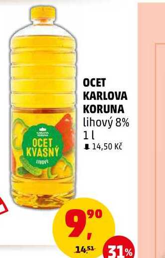 OCET KARLOVA KORUNA lihový 8%, 1 l