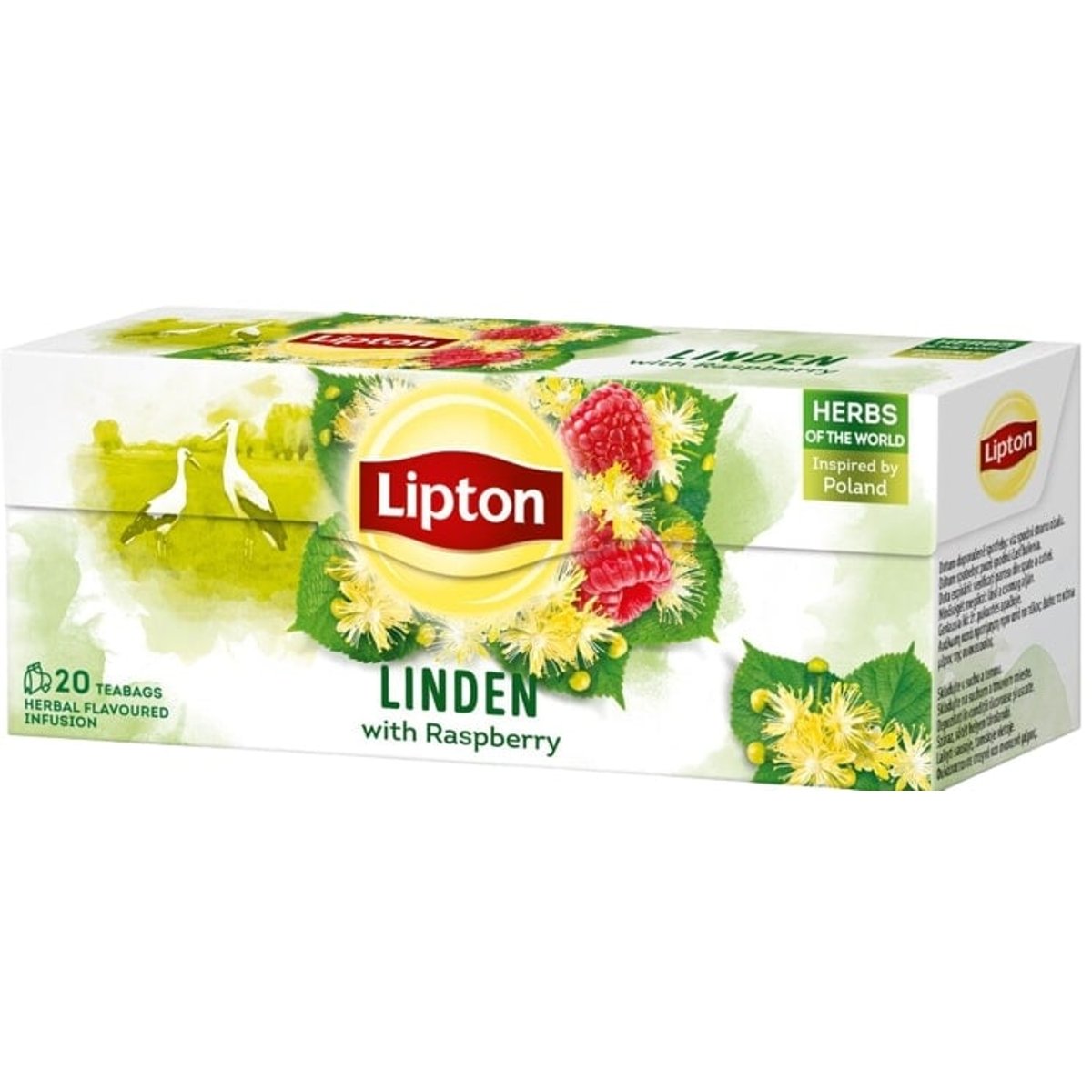 Lipton Linden with Raspberry 20 sáčků