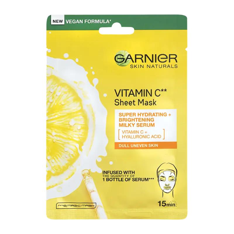 Garnier Textilní pleťová maska Vitamin C, 1 ks