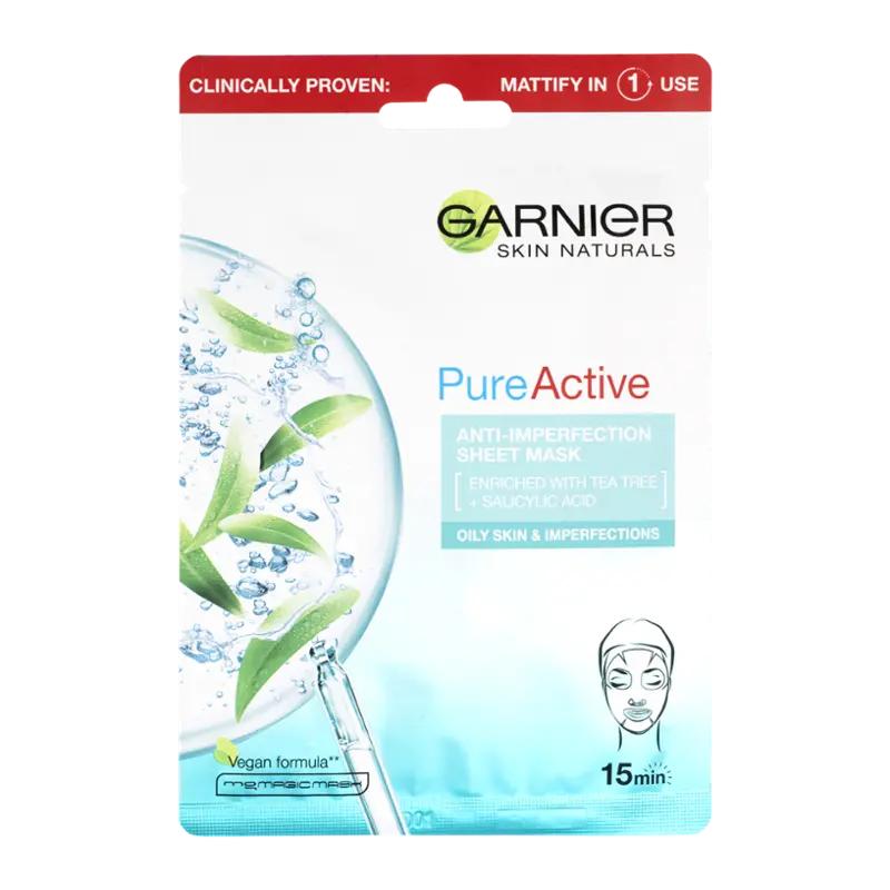 Garnier Pleťová textilní maska Pure Active, 1 ks
