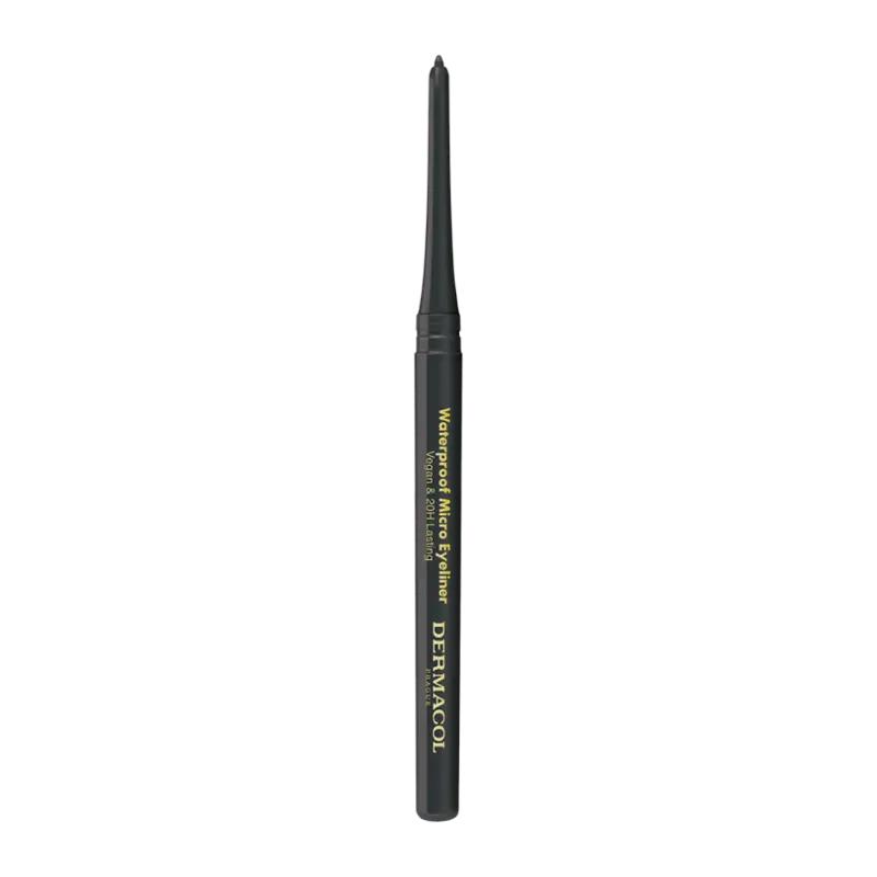 Dermacol Micro tužka na oči 01 černá, 1 ks