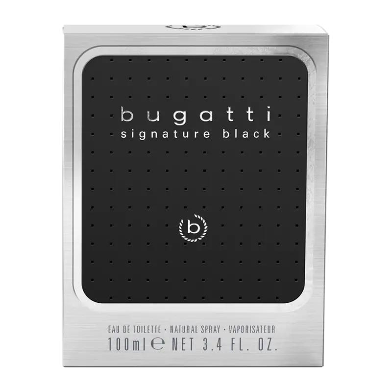 Bugatti Signature Black toaletní voda pro muže, 100 ml